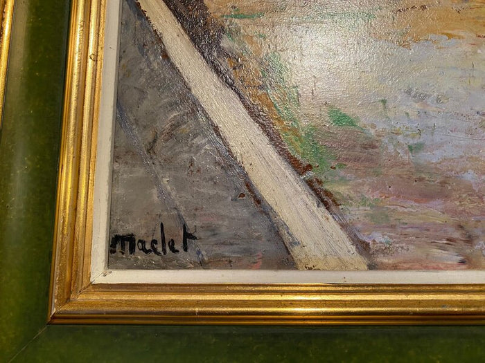Montmartre, le Moulin de la Galette d'Élisée Maclet, vers 1950 (vue 2)
