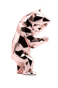 Bear Spirit (Gold Pink Edition) de Richard Orlinski, 2022 (vue 4)