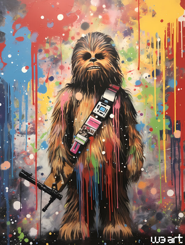 Cute Chewie Vintage de W3 ART, 2023