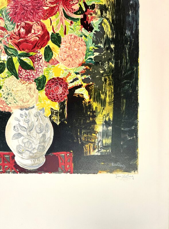 Bouquets de Fleurs by Moïse Kisling, 1952 (view 2)