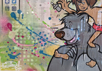 Mowgli & Baloo (Metro Map of Paris) de FAT, 2020 (vue 3)