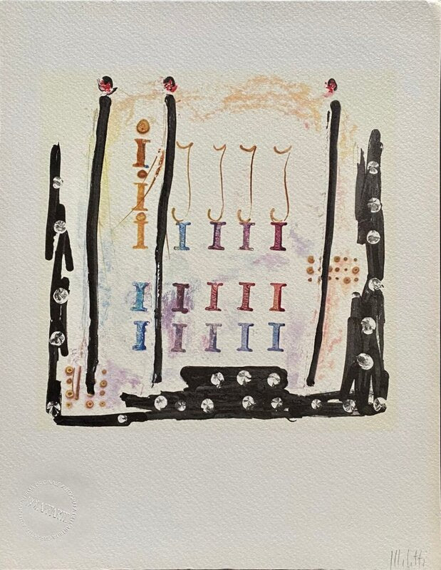 Letter "I" de Fausto Melotti, 1972