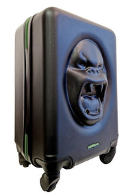 Kong Escape Suitcase (Black & Khaki) de Richard Orlinski, 2022 (vue 2)