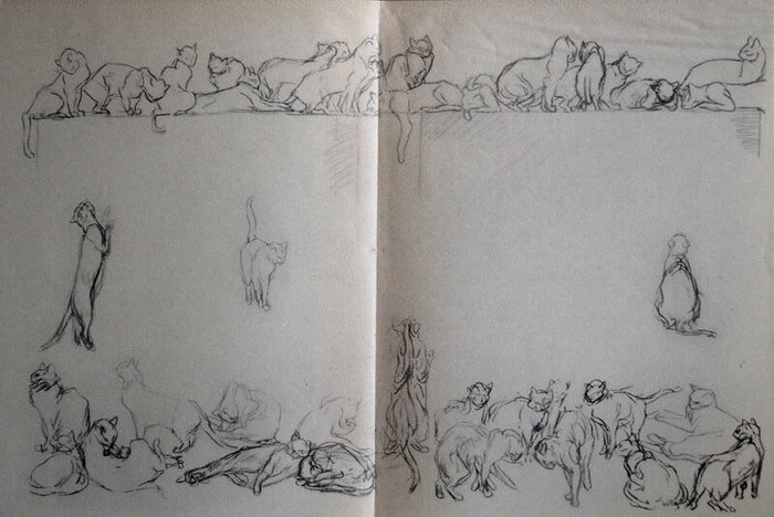 Chats et Autres Bêtes de Théophile Alexandre Steinlen, 1933