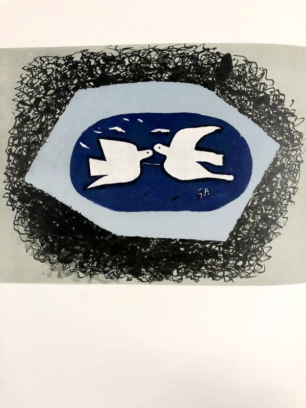 Oiseaux by Georges Braque, 1967