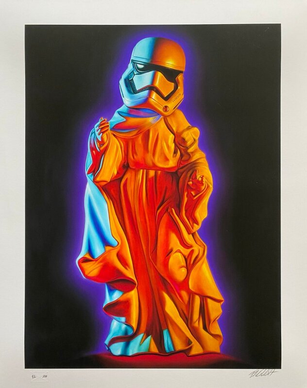 Stormtrooper Messiah de Ron English, 2021