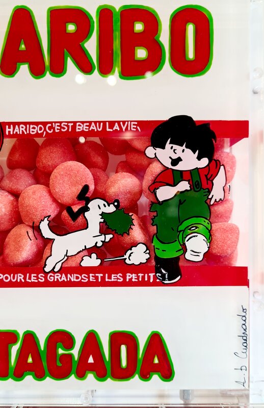 Coffrage HARIBO Tagada d'Annick Cuadrado, 2021 (vue 2)