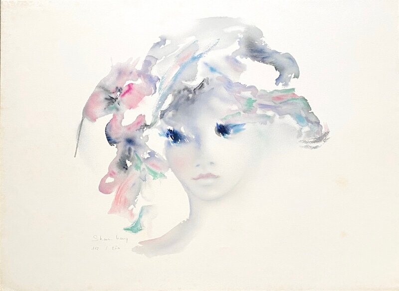 Jeune fille by Shan-Merry, c. 1990