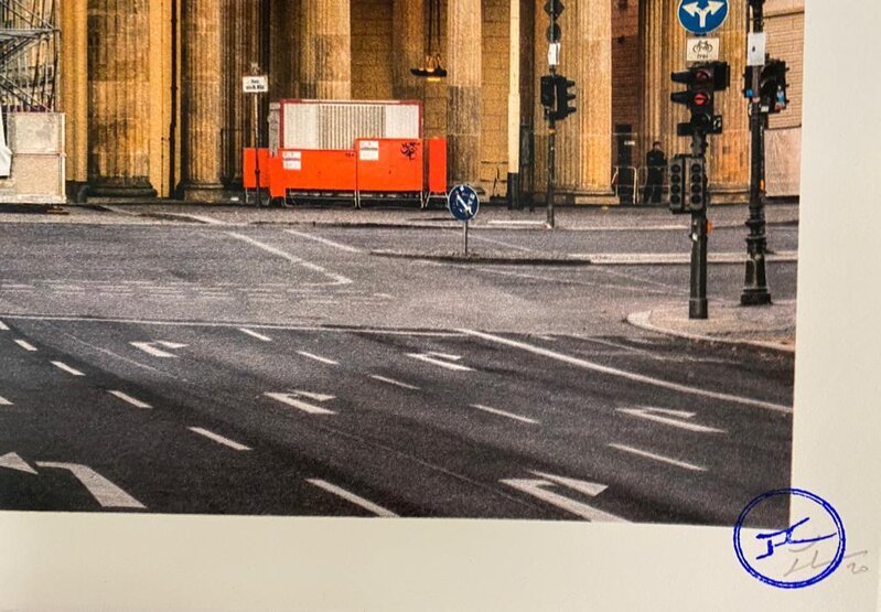 Giants, Brandenburg Gate, September 27, 2018, 18h55, © Iris Hesse, Ullstein Bild, Roger-Viollet, Berlin, Germany de JR, 2018 (vue 3)