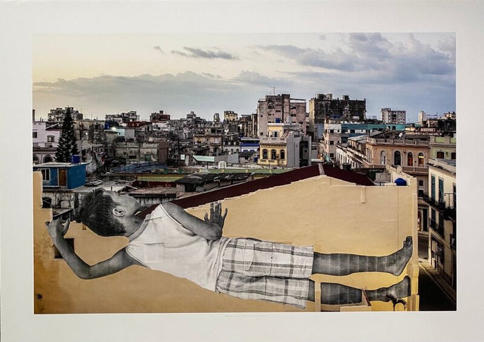 Giants, Alain, April 13, 08.22 pm, Havana, Cuba de JR, 2019