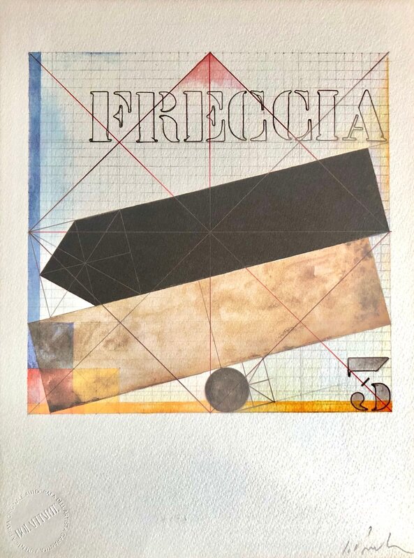 Il Sagittario (Sagittarius) de Giò Pomodoro, 1975