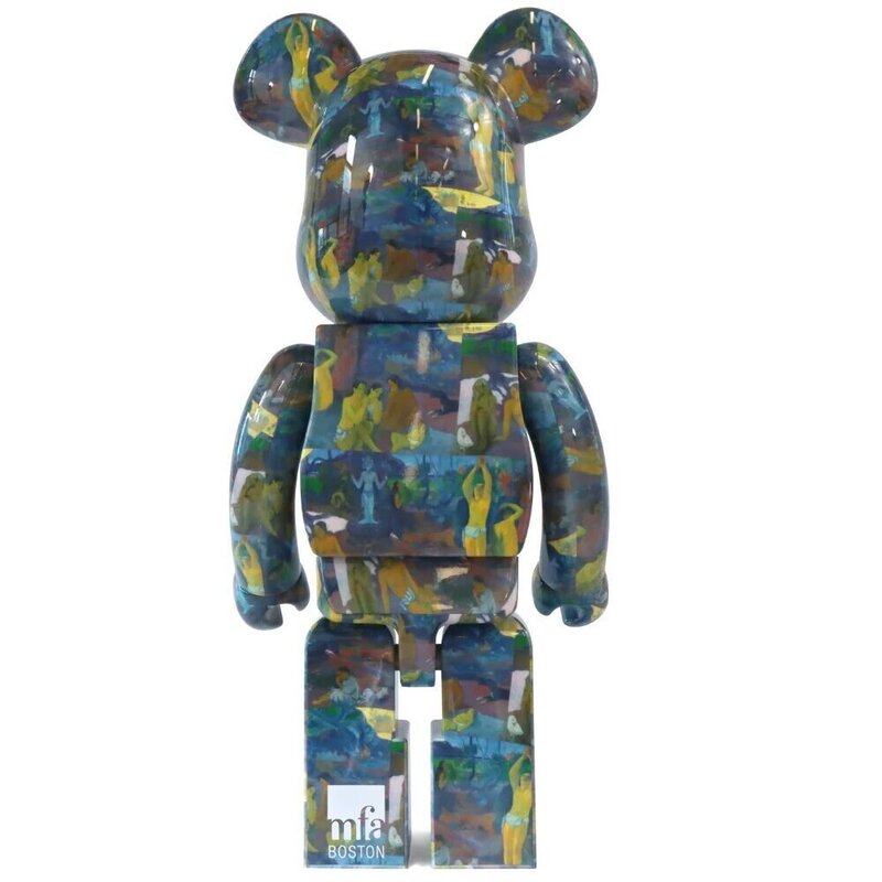 Paul Gaugin Where Do We Come From? 1000% de BE@RBRICK,, 2022 (vue 3)