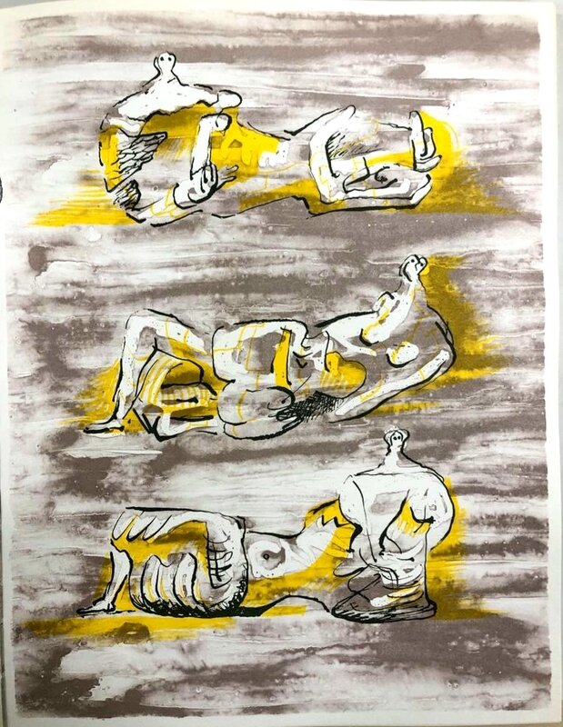 Reclining Figures by Henry Moore, 1971