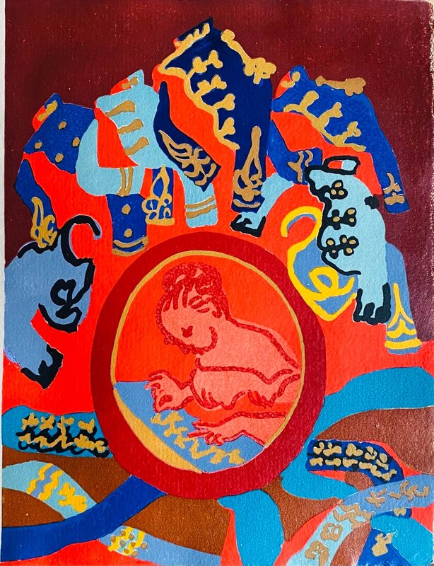 Appareil de la terre by Charles Lapicque, 1961