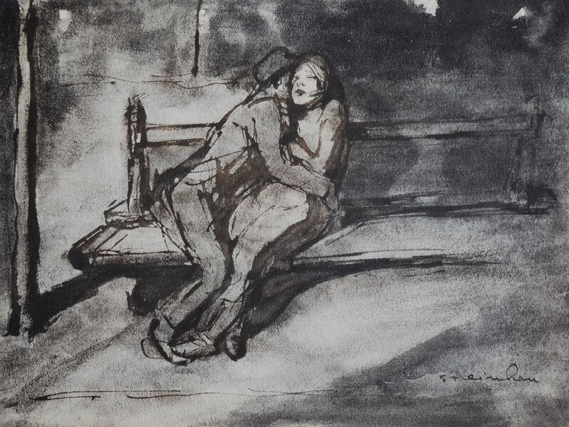 Steinlen et la rue de Théophile Alexandre Steinlen, 1930