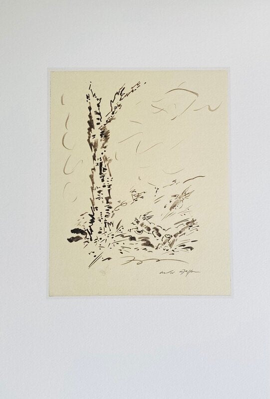 Le lapin by André Masson, 1955