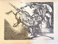 The Labours of Hercule - Fight against the Hydra of Lerna by Ossip Zadkine, 1960