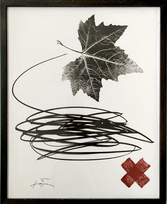 Neujahrsblatt (New Year's Leaf) by Antoni Tàpies, 1983