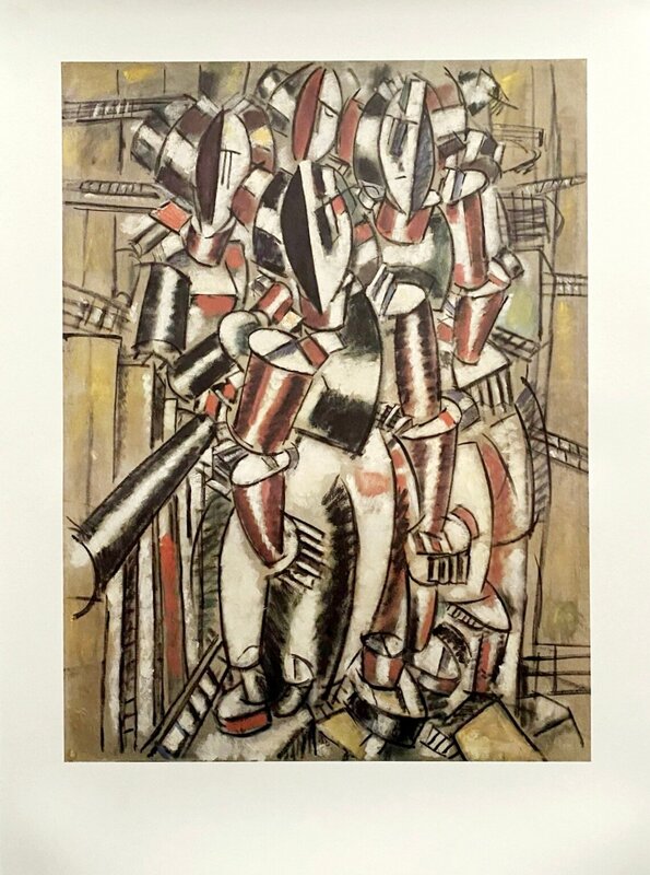 Le balcon, 1914 de Fernand Léger, vers 1990