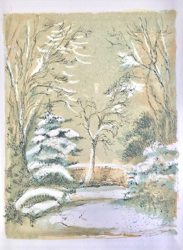 Forêt voisine de Théophile Alexandre Steinlen, 1970