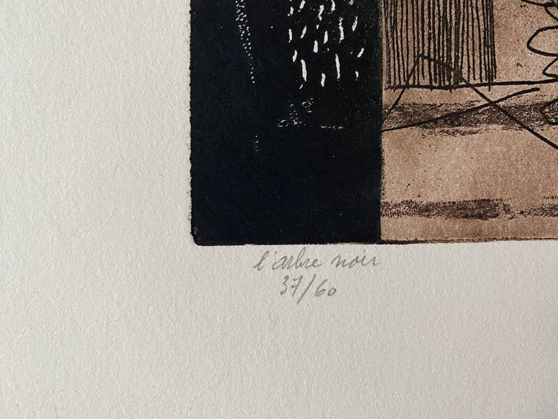 L'arbre noir de Jean Couy, 1970 (vue 3)
