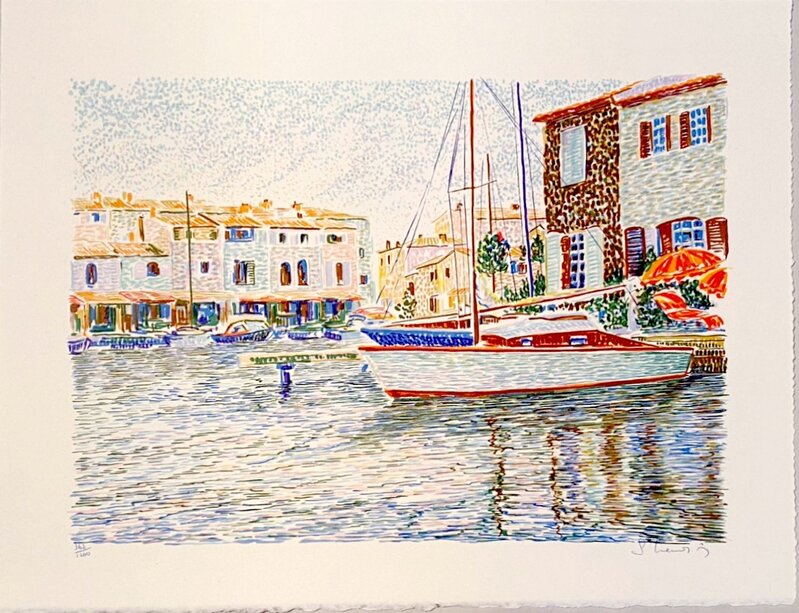 Port Grimaud de Serge Mendjisky, 1969