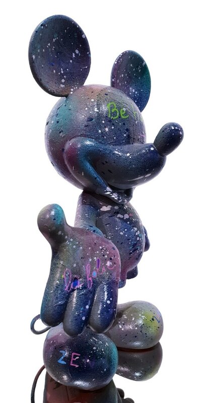 Mickey "Be Happy" de Miss CoCo, 2018 (vue 4)
