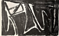 Composition noire de Bram van Velde, 1965