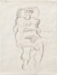 Étude Pour La Pêcheuse D'Huitres de Le Corbusier, vers 1930