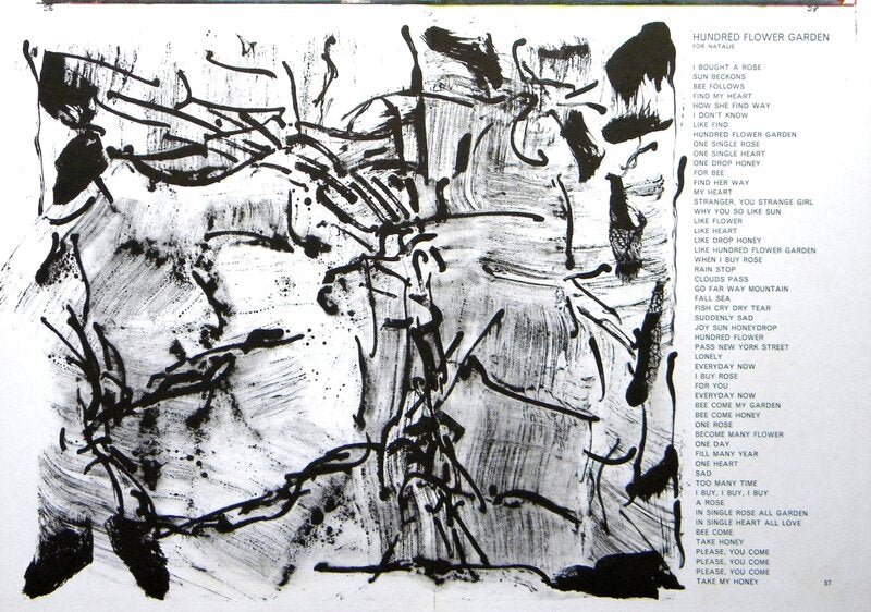 Hundred Flower Garden de Jean-Paul Riopelle, 1964
