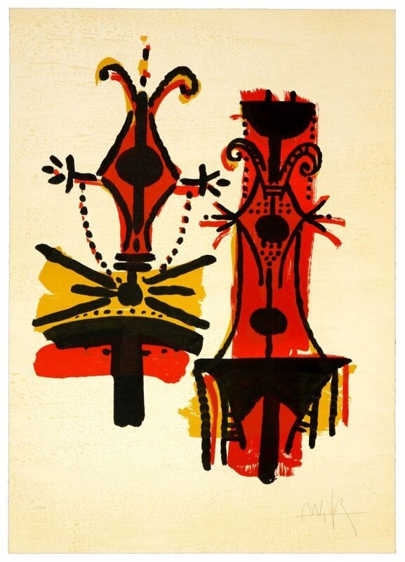 Pour Jorn de Wifredo Lam, 1976