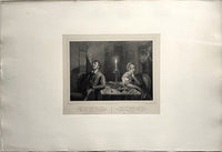 Scène conjugale à Munich (Marital Scene In Munich) de Johann Peter Hasenclever, vers 1840 (vue 2)