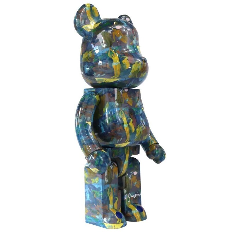 Paul Gaugin Where Do We Come From? 1000% de BE@RBRICK,, 2022 (vue 2)