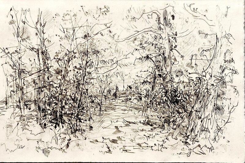 Un instant de repos de Jean Commère, 1972