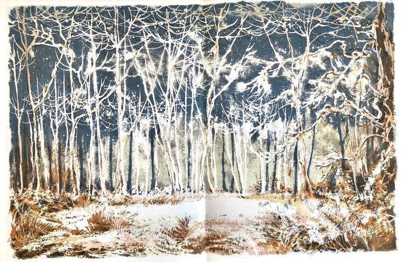 Forêt voisine de Théophile Alexandre Steinlen, 1970