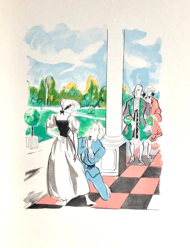 Théâtre de Marivaux d'Emilio Grau Sala, 1956