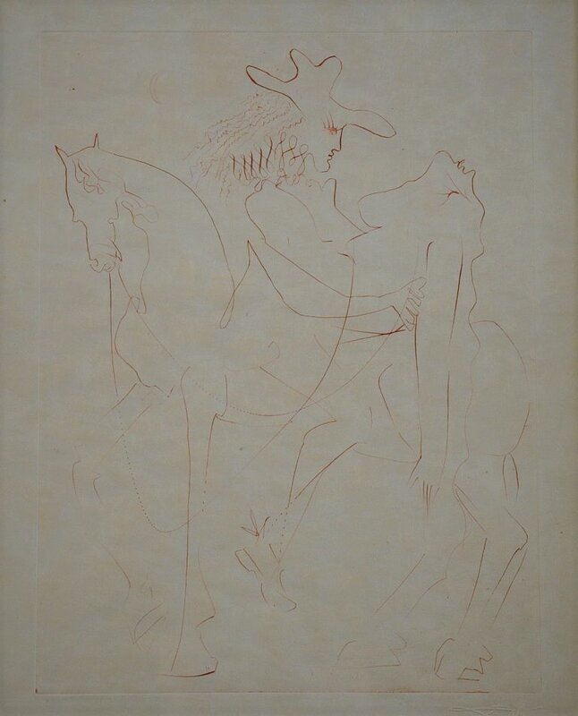 Les Amours de Cassandre. Sepia by Salvador Dalí, 1968