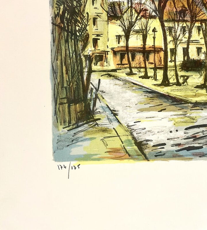 Vue de ville de Jean-Pierre Laurent, vers 1970 (vue 2)