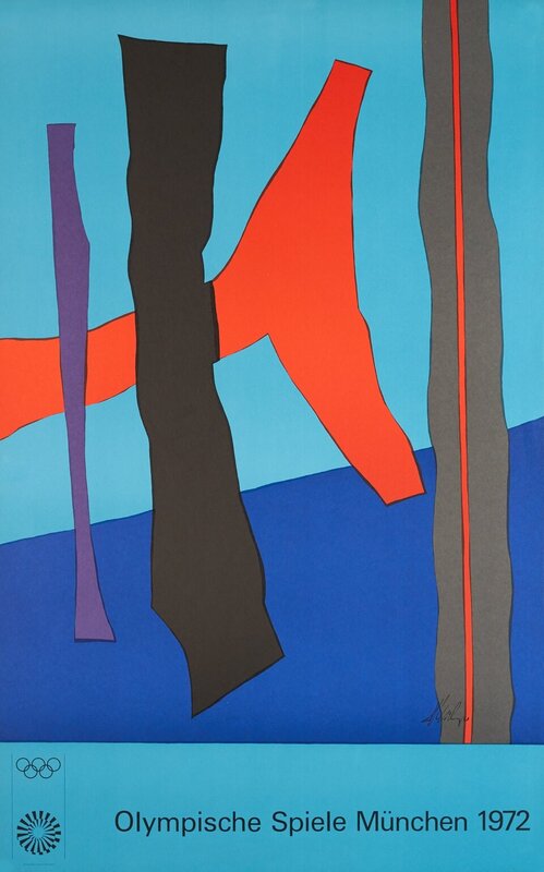 Munich Olympic Games by Fritz Winter, 1972
