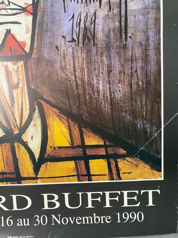 Clown de Bernard Buffet, 1990 (vue 3)