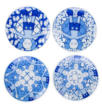 Holiday Ceramic Plates (Blue) de KAWS, vers 2020