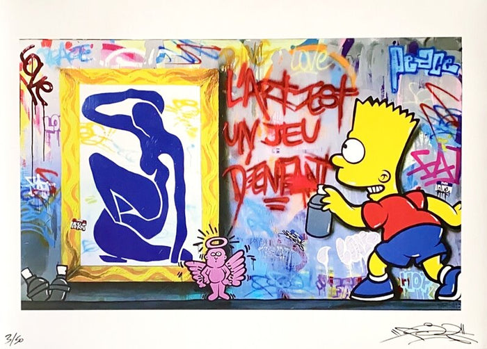L'art est un jeu d'enfant by FAT, 2022