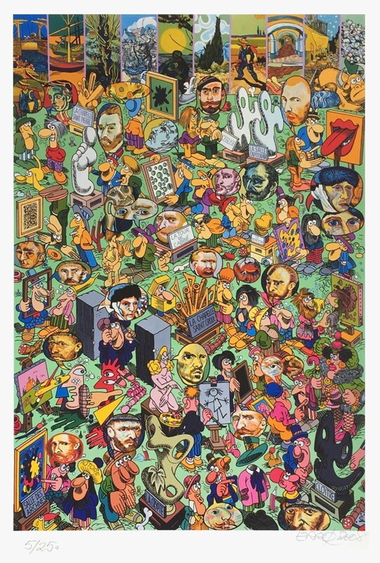 Hommage à Van Gogh by Erró, 2008