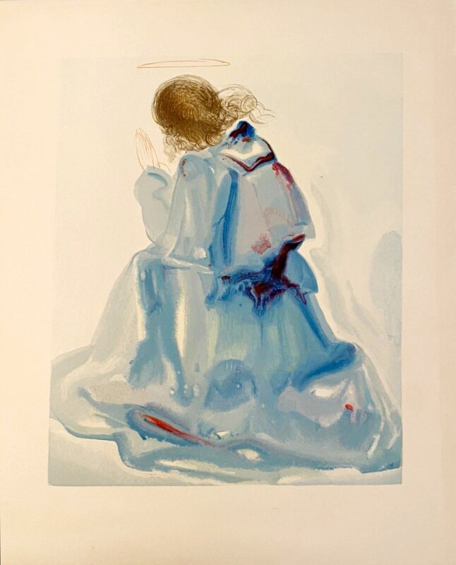 La Divine Comédie - Paradis 02 - L'ange de Salvador Dalí, 1963
