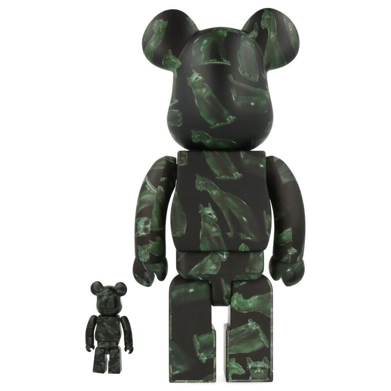 British Museum The Gayer-Anderson Cat 400% + 100% de BE@RBRICK, 2022 (vue 3)