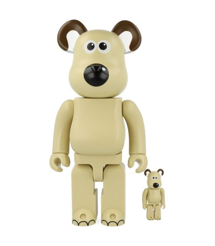 Bearbrick Gromit (Wallace & Gromit) 400% + 100% by BE@RBRICK, 2021