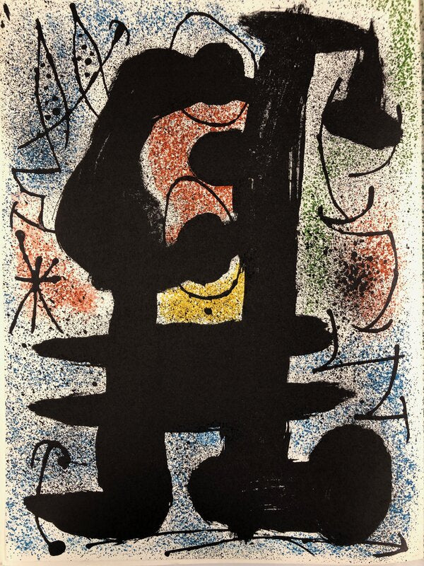 L'oiseau solaire et lunaire. Etincelles de Joan Miró, 1967