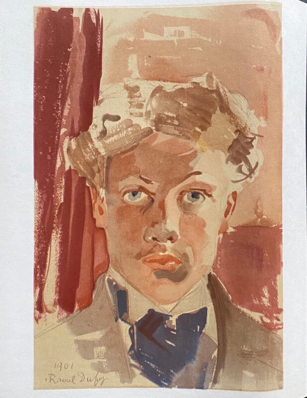 Autoportrait de Raoul Dufy, 1965