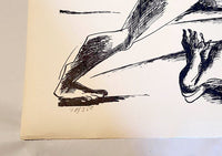 The Labours of Hercule - Fight against the Nemean lion by Ossip Zadkine, 1960 (view 2)
