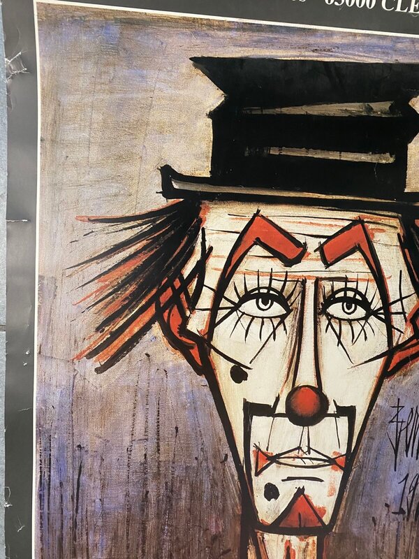 Clown de Bernard Buffet, 1990 (vue 2)